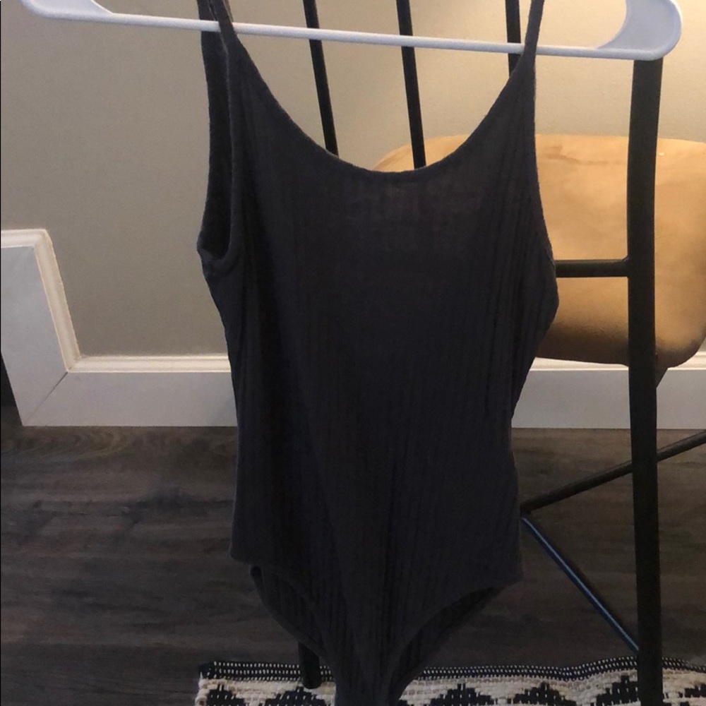 Grey pac sun body suit